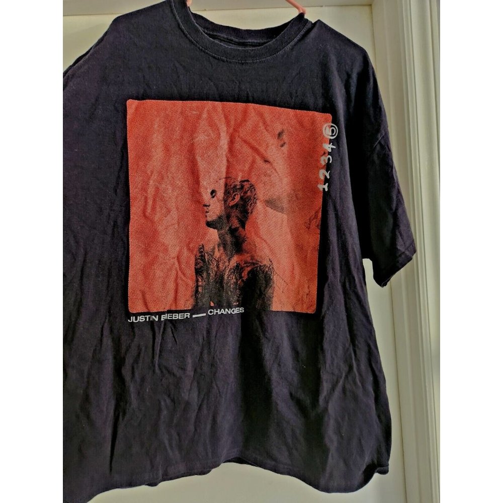 2XL Justin Bieber Changes T Shirt